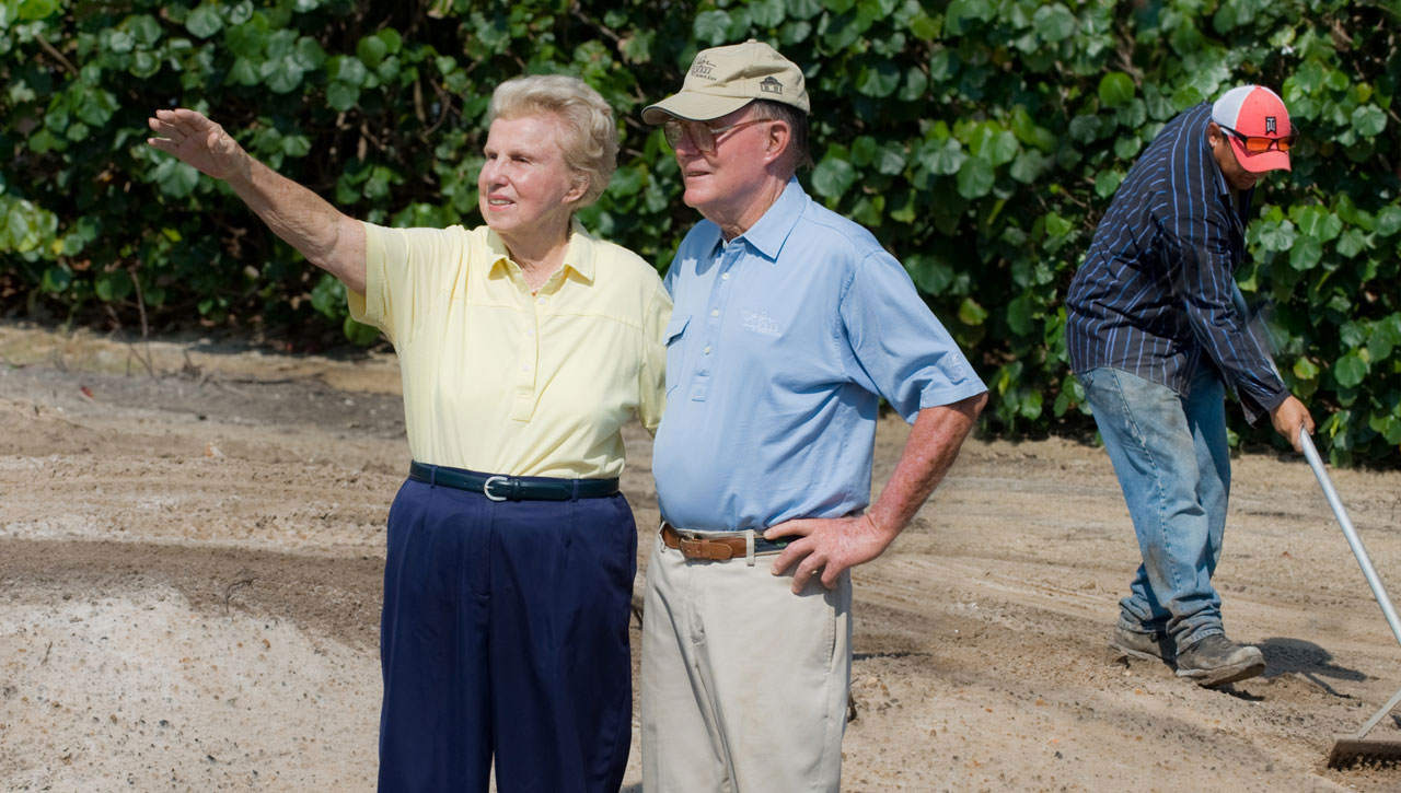 Pete and Alice Dye