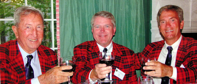 Golf Course Architects and ASGCA Members Lloyd M. Clifton, Sr., Ken Ezell and George Clifton