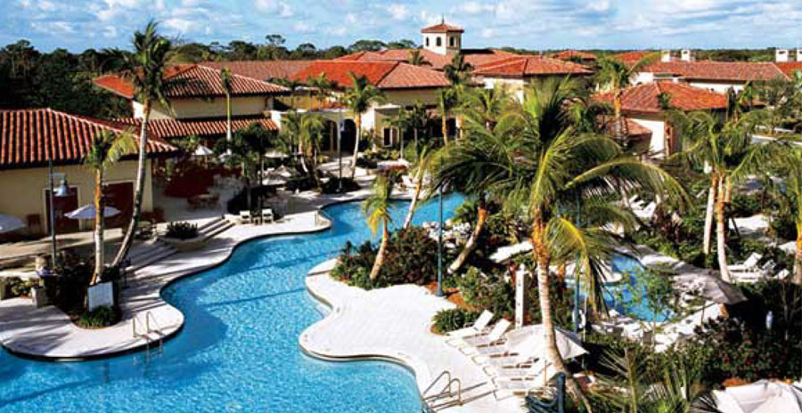 Oasis pool facility at Trump National Jupiter