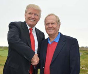Donald J. Trump and Golf Course Designer, Jack Nicklaus